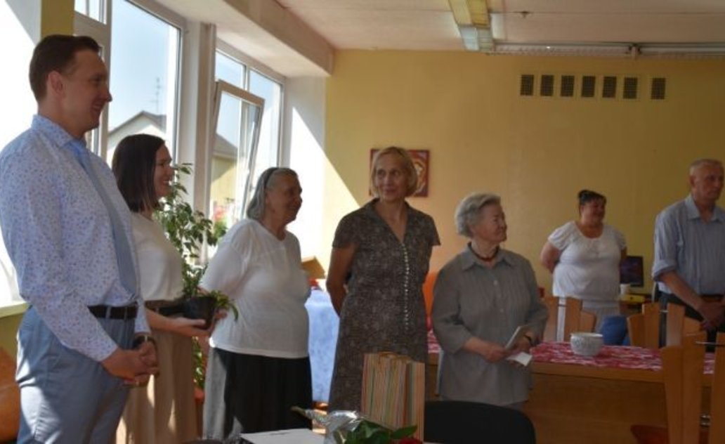Senjorų dienos centras „Židinys“ - naujose patalpose