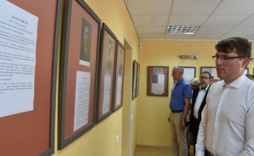 Archyvo patalpose - paroda apie prieškarinius Marijampolės miesto burmistrus