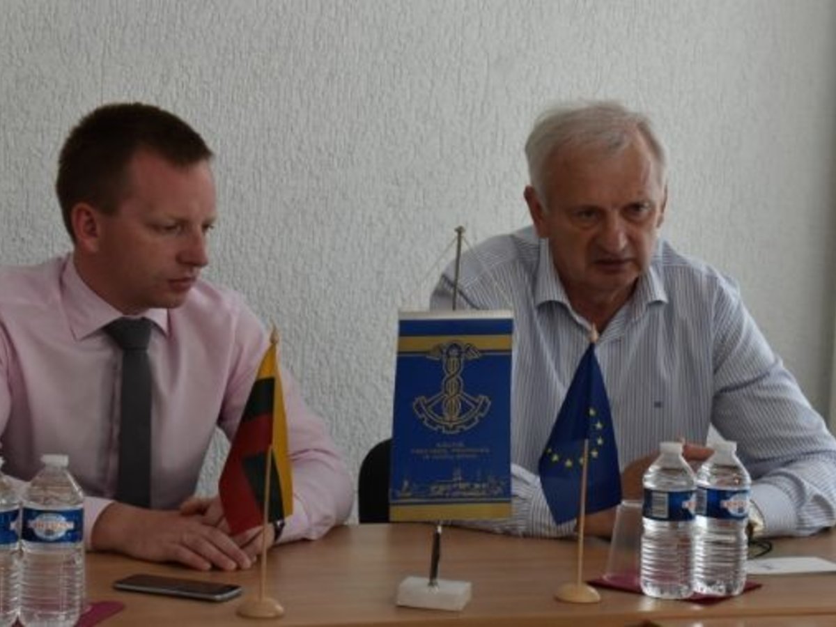 Marijampolės savivaldybės meras susitikime su verslininkais aptarė bendradarbiavimą
