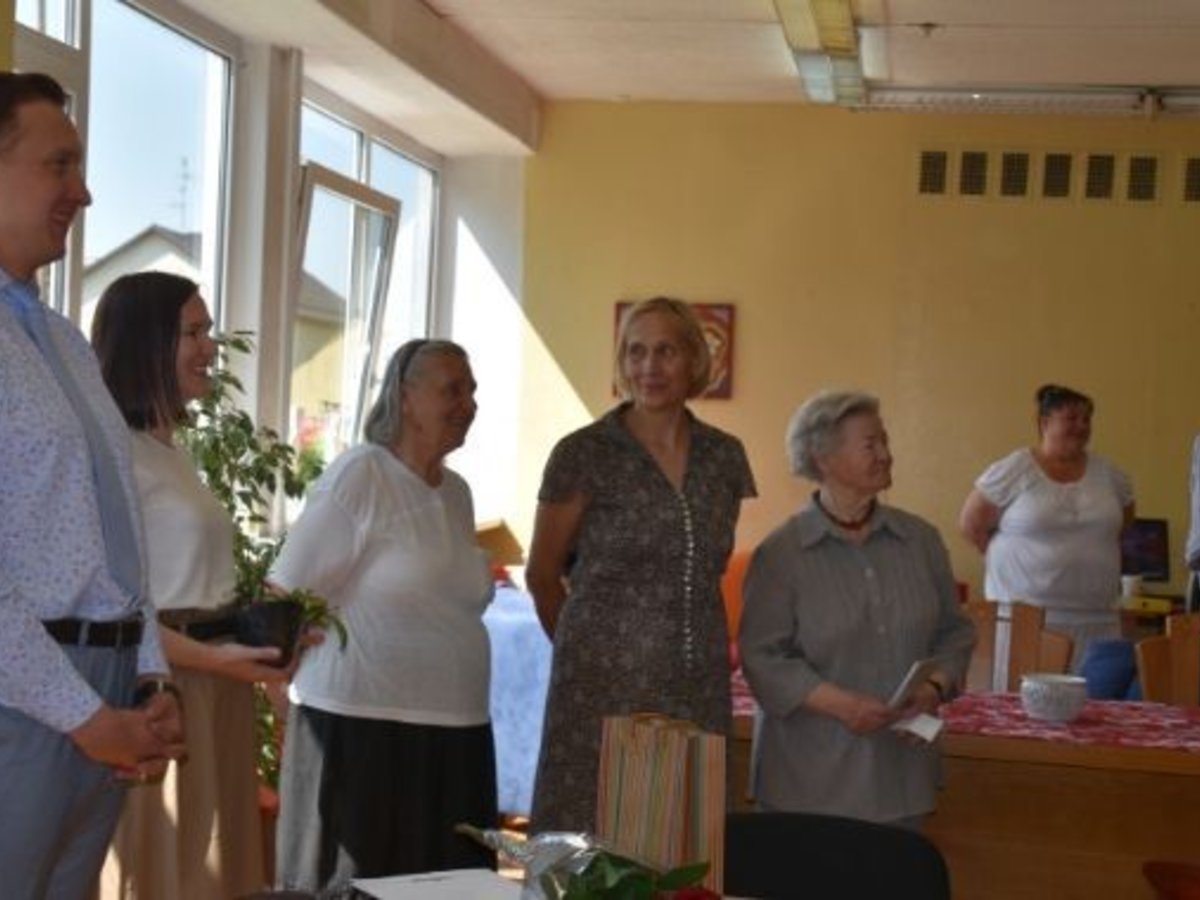 Senjorų dienos centras „Židinys“ - naujose patalpose