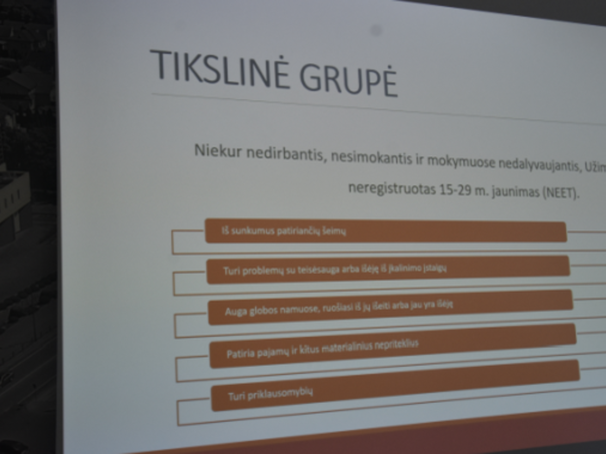 Projektu „JUDAM“ siekiama spręsti jaunimo problemas