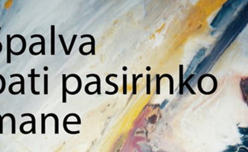 Marijampolėje - Vidos Krištolaitytės tapybos paroda „Spalva pati mane pasirinko“