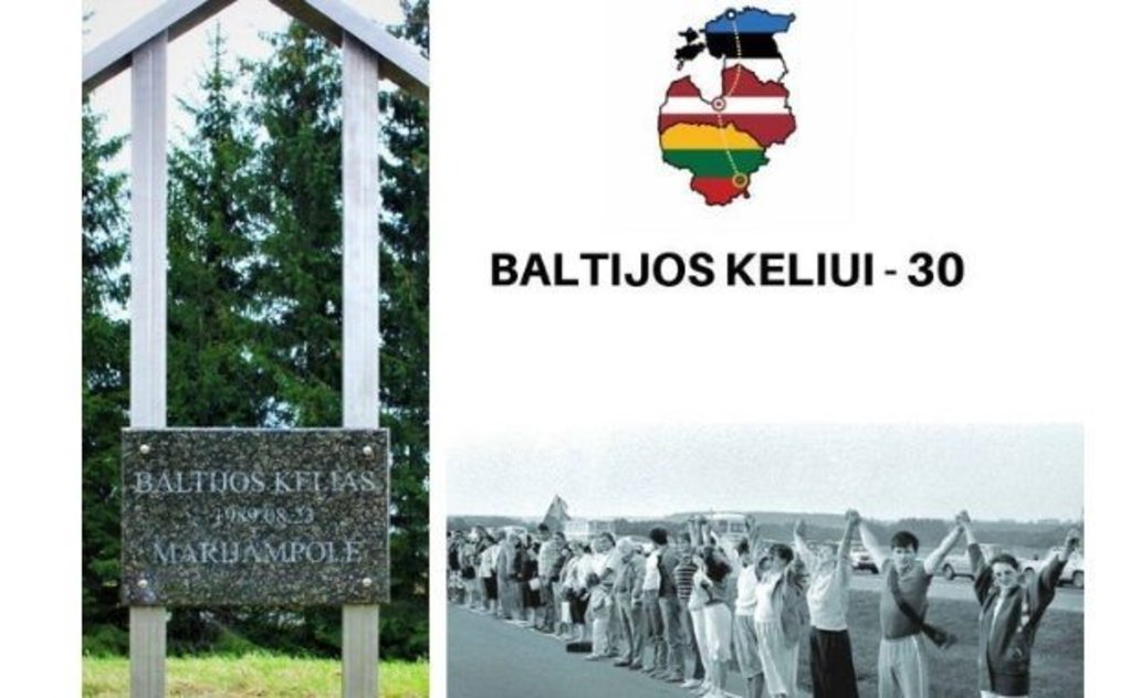  Kviečiame dalyvauti Baltijos kelio 30-mečio paminėjime
