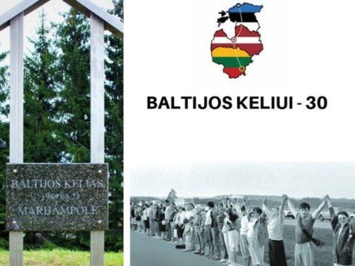 Kviečiame dalyvauti Baltijos kelio 30-mečio paminėjime