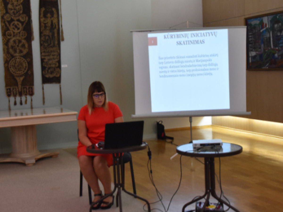 Aptarti Marijampolės apskrities regioninės kultūros tarybos  prioritetai