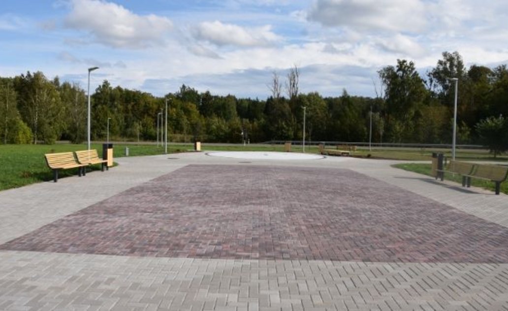 Želsvoje – nauja ir patogi viešoji erdvė