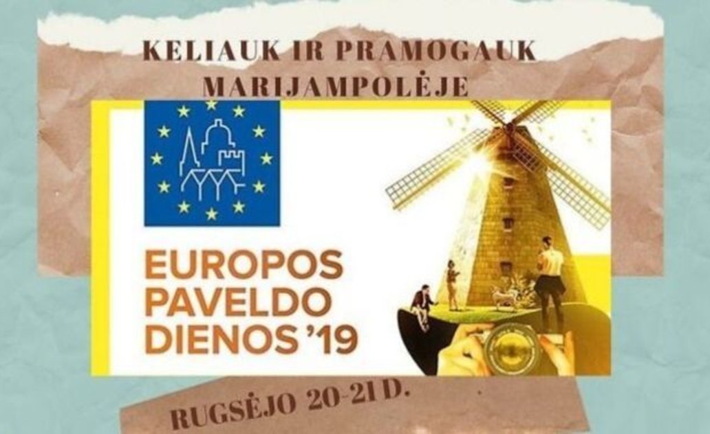 Marijampolėje prasidėjo Europos paveldo dienos: laukia įdomūs renginiai