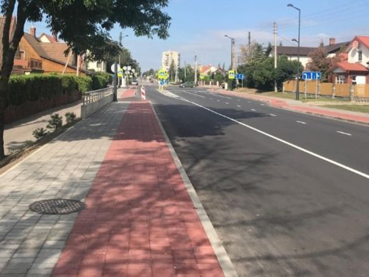 Marijampolė modernėja: atnaujinta Vilkaviškio gatvė