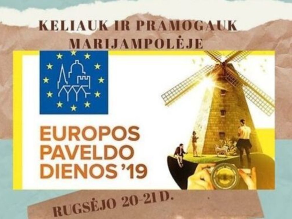 Marijampolėje prasidėjo Europos paveldo dienos: laukia įdomūs renginiai