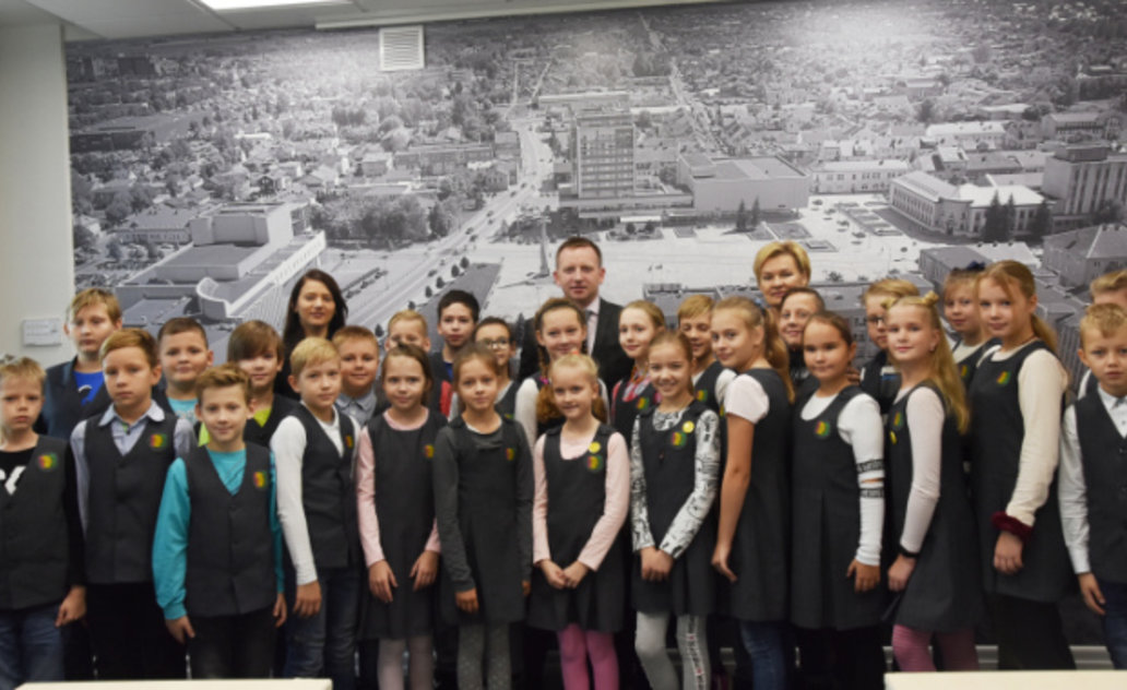 Merą aplankė „Ryto” pagrindinės mokyklos ketvirtokai
