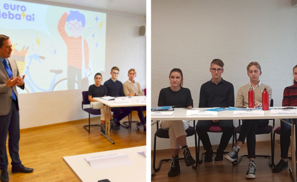 Marijampoliečiai varžėsi Eurodebatuose „Aš - žalias! Mada ar būtinybė?"