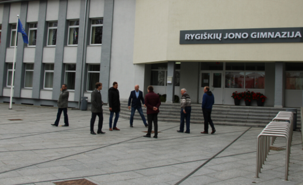 Rygiškių Jono gimnazijoje – naujos ir modernios edukacinės erdvės