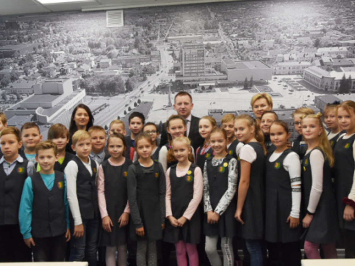 Merą aplankė „Ryto” pagrindinės mokyklos ketvirtokai