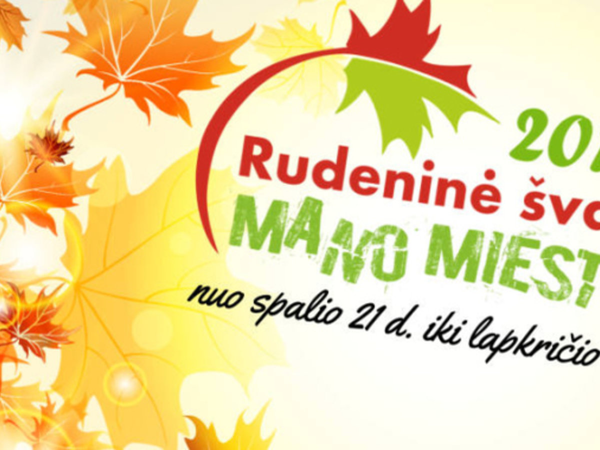 Rudeninė švara mano miestui 2019  