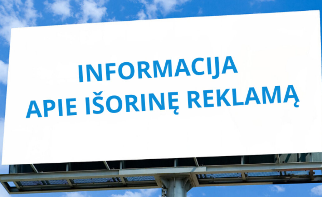 Dėl leidimo įrengti išorinę reklamą  išdavimo ir vietinės rinkliavos 