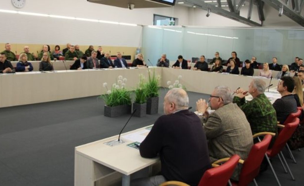 Pratybų metu tikrintas pasiruošimas mobilizacijai