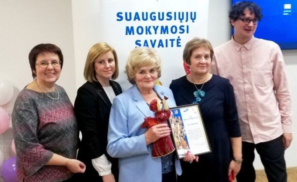 Marijampoliečiams - Suaugusiųjų mokymosi savaitės apdovanojimai 