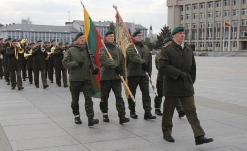 Marijampolėje paminėta Lietuvos kariuomenės diena