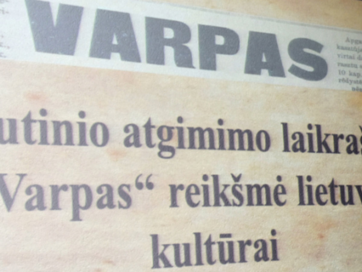 Konferencija „Kultūra amžių kaitoje. Prezidentai ir jų prioritetai“: apie „Varpą“ ir Lietuvos...