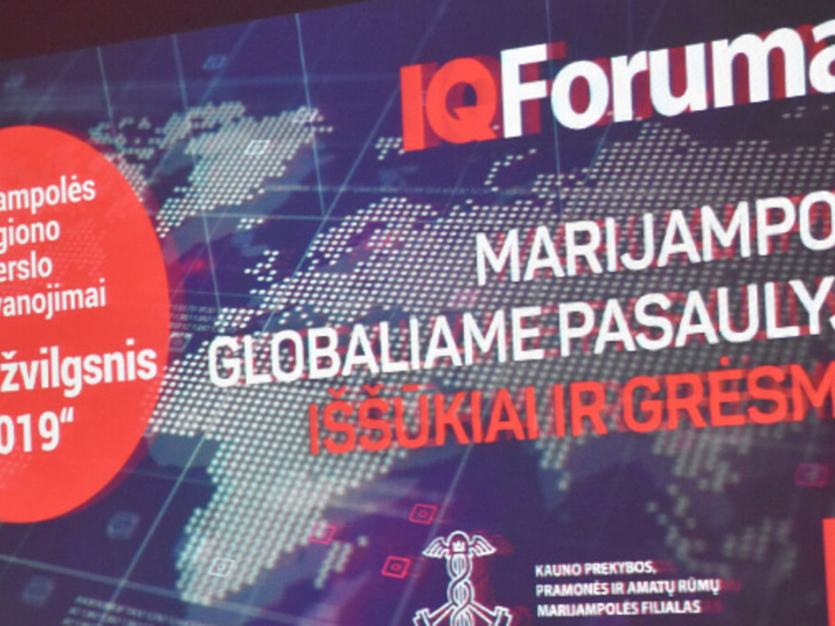 Forumas „Marijampolė globaliame pasaulyje: iššūkiai ir grėsmės“ bei „Metų žvilgsnis 2019“...