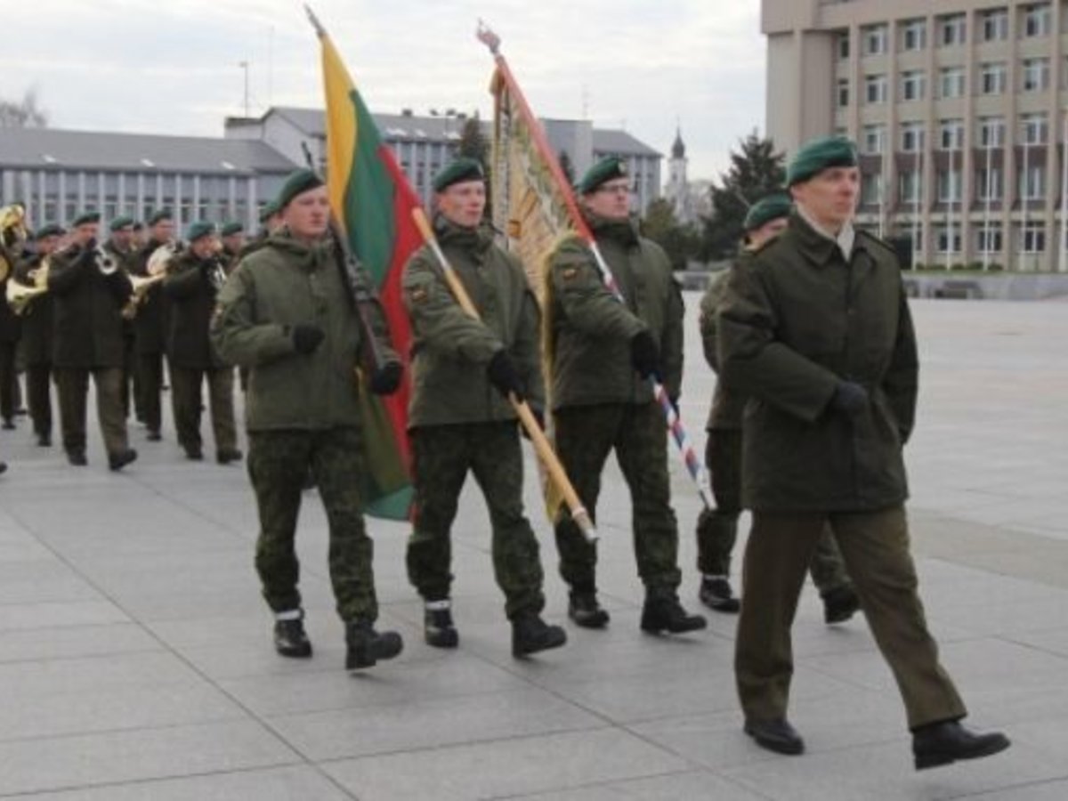 Marijampolėje paminėta Lietuvos kariuomenės diena
