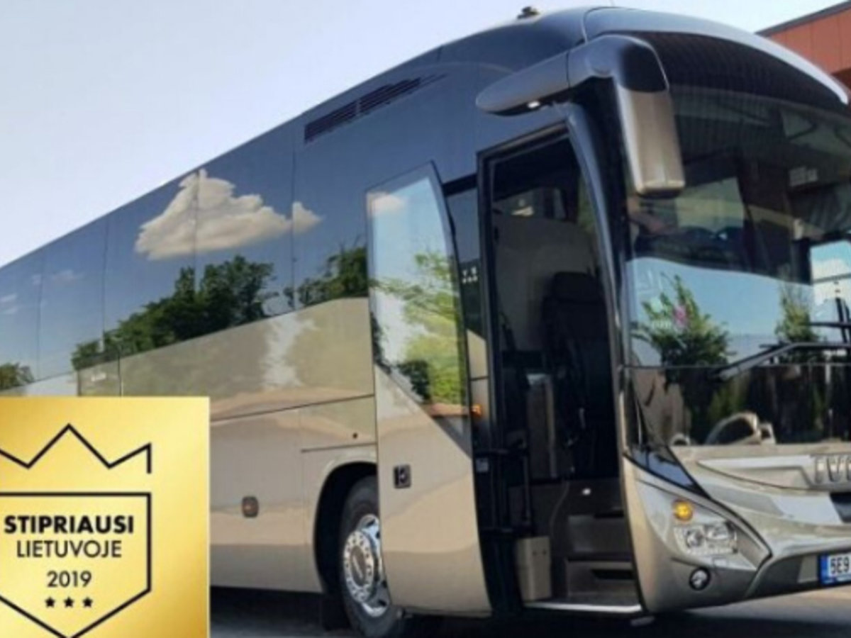 UAB „Marijampolės autobusų parkas“  suteiktas „Creditinfo“ sertifikatas „Stipriausi Lietuvoje 2019“!