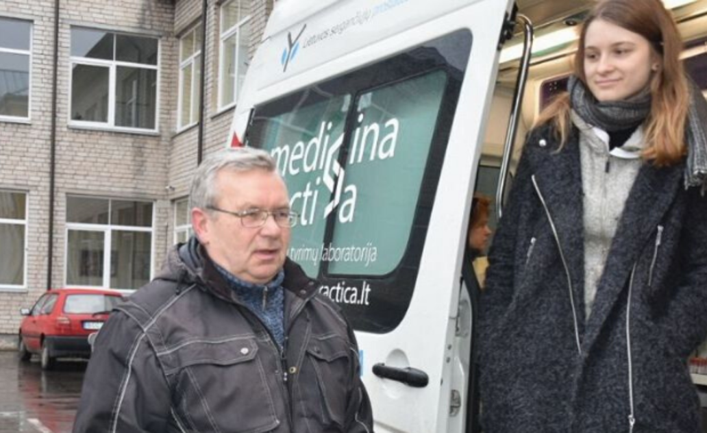 Projekto „Saugokime vyrus“ mobili laboratorija lankėsi Marijampolės savivaldybėje