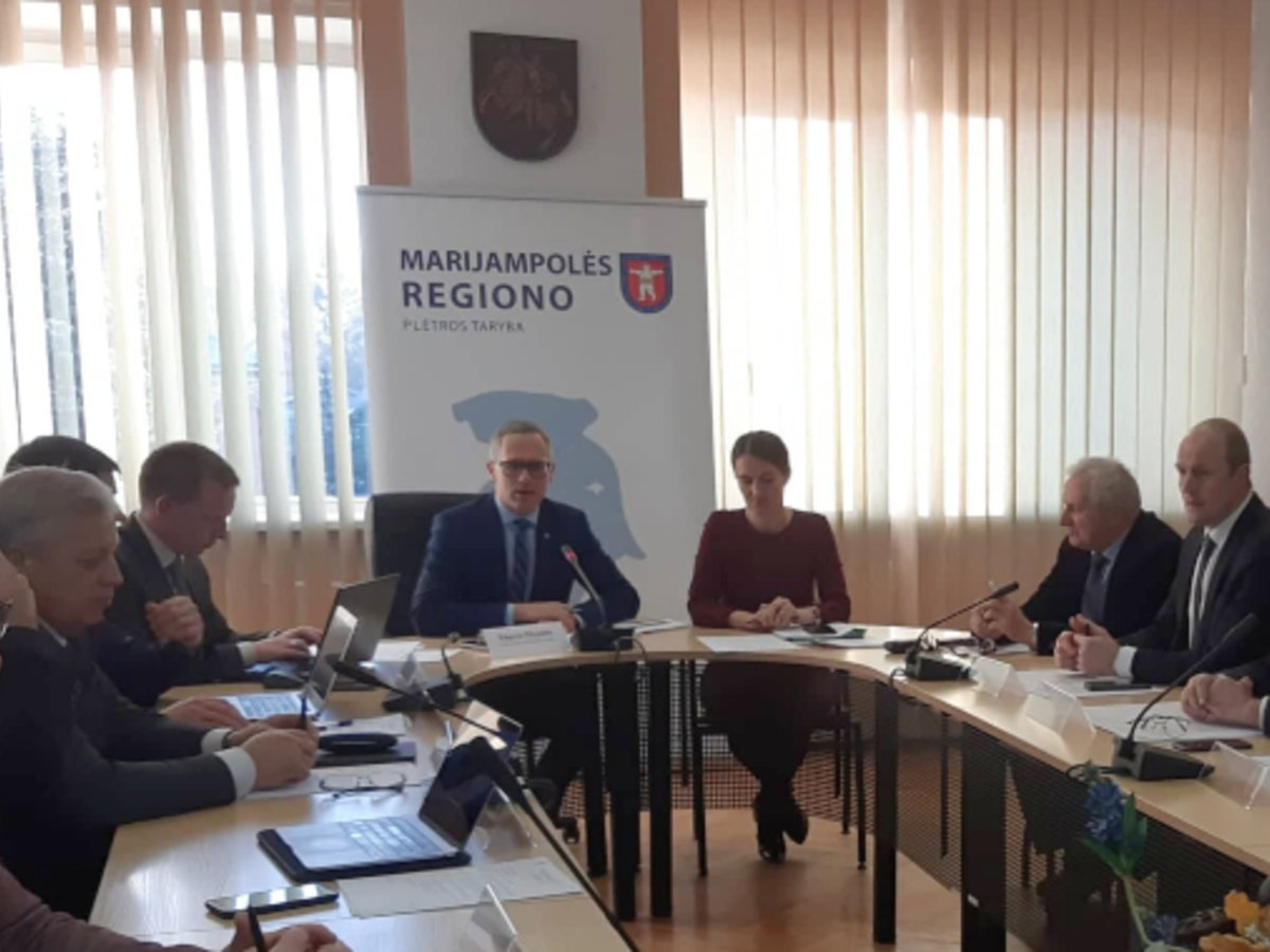 Marijampolės regiono plėtros taryboje diskutuota apie vandentvarkos sektoriaus pertvarką