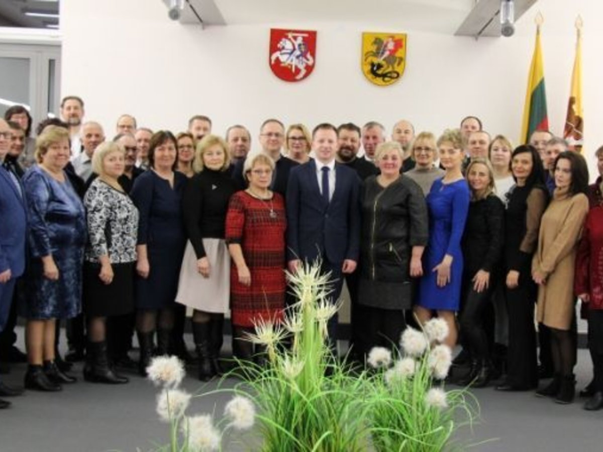 Išrinktiems naujos kadencijos seniūnaičiams įteikti pažymėjimai