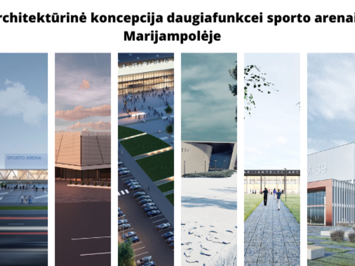 Kviečiame balsuoti daugiafunkcės sporto arenos architektūrinės idėjos konkurse