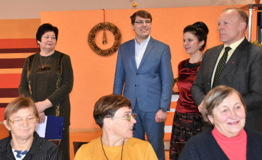 Neįgaliųjų draugijos nariai  susibūrė šventinei  popietei