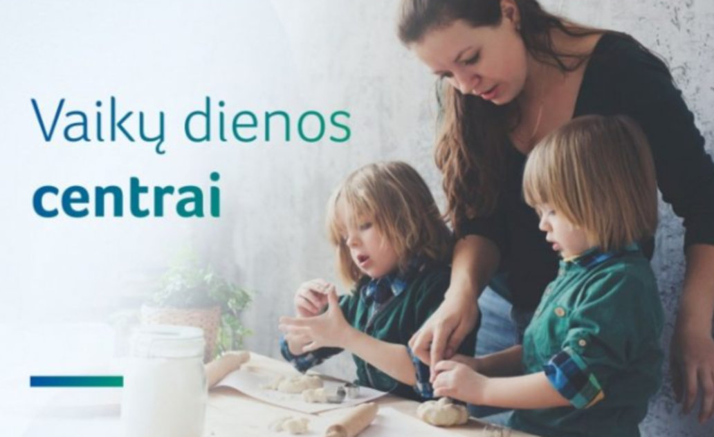Vaikų dienos centrai gavo finansavimą veiklai organizuoti