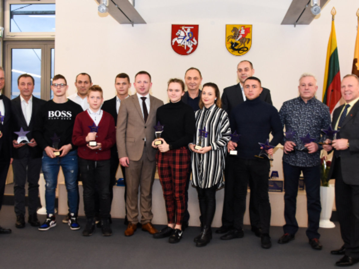 Apdovanoti geriausi 2019 m. Marijampolės sportininkai