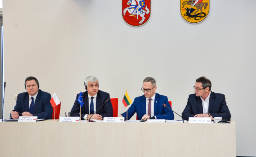 Marijampolėje vyko Lietuvos ir Lenkijos tarpvyriausybinės bendradarbiavimo per sieną komisijos...