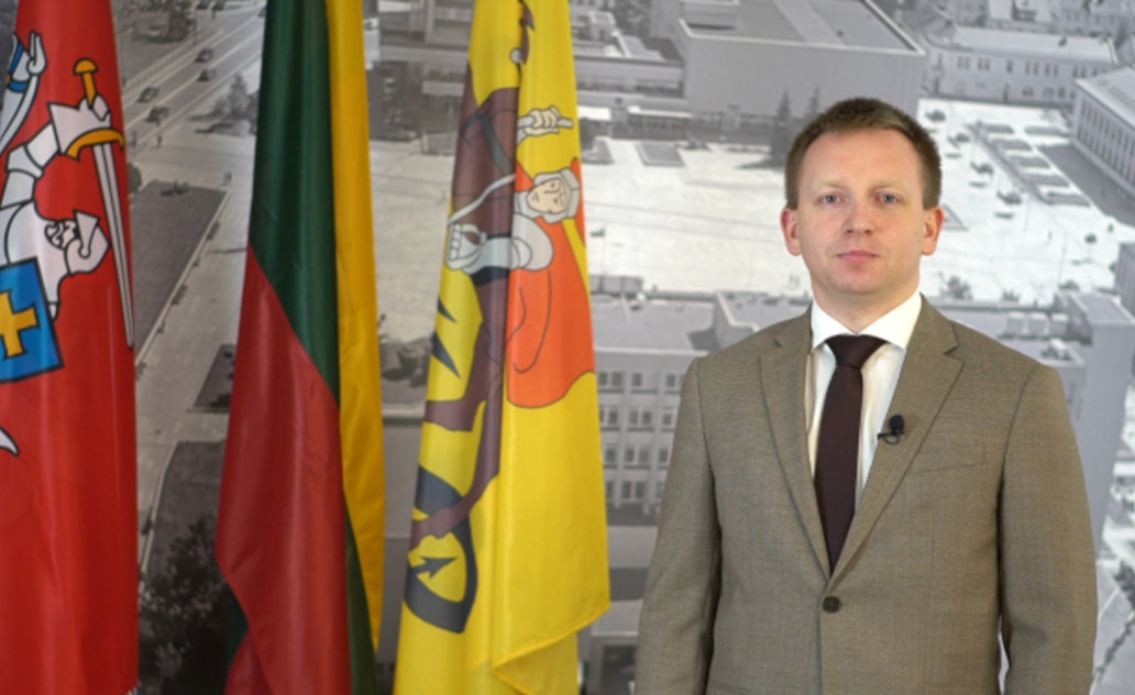 Marijampolės savivaldybės mero sveikinimas Lietuvos Valstybės atkūrimo dienos proga