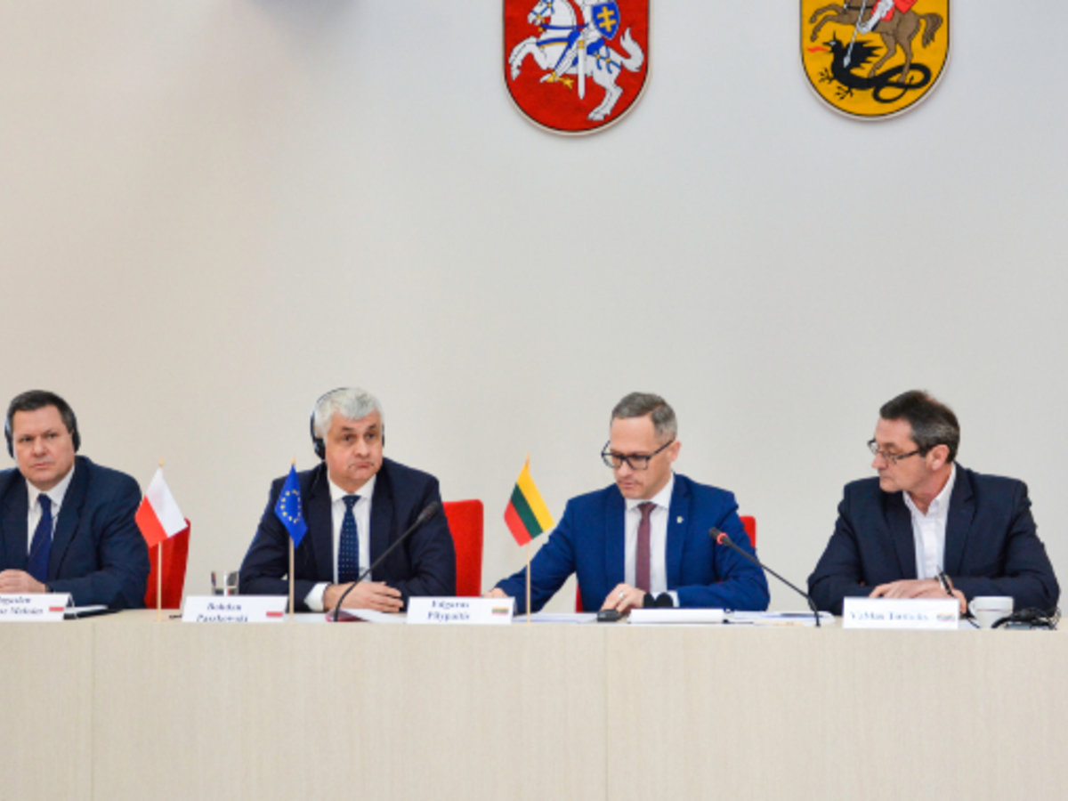 Marijampolėje vyko Lietuvos ir Lenkijos tarpvyriausybinės bendradarbiavimo per sieną komisijos...