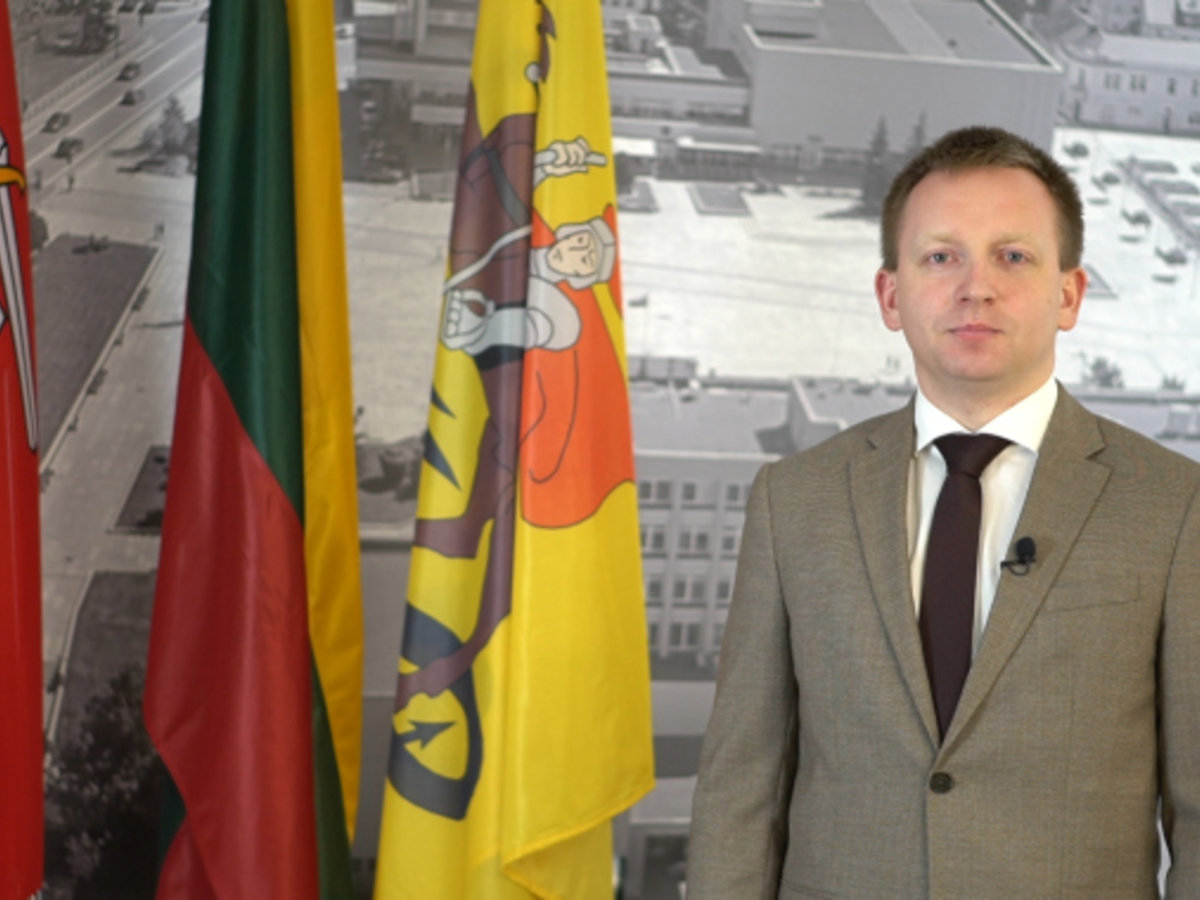 Marijampolės savivaldybės mero sveikinimas Lietuvos Valstybės atkūrimo dienos proga