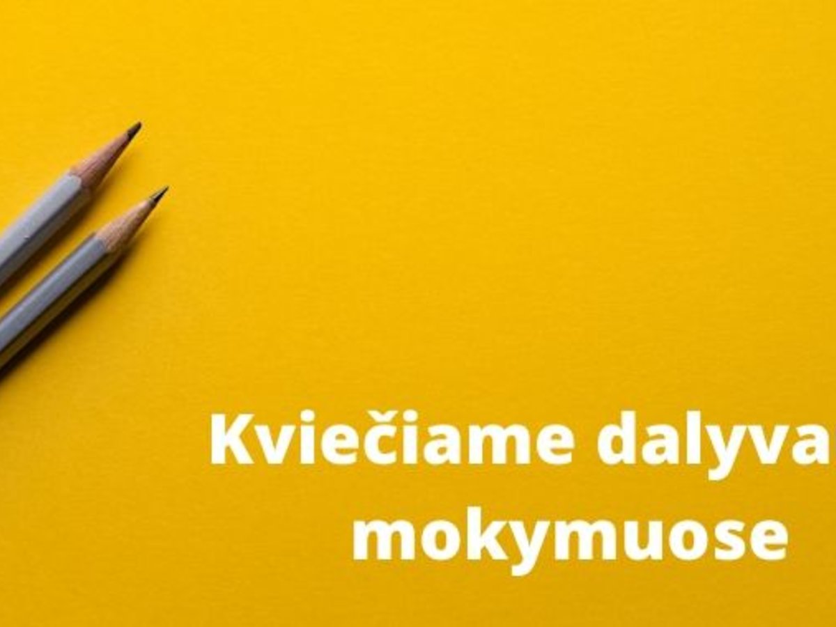 Kviečiame dalyvauti mokymuose – universalaus dizaino principų taikymas 