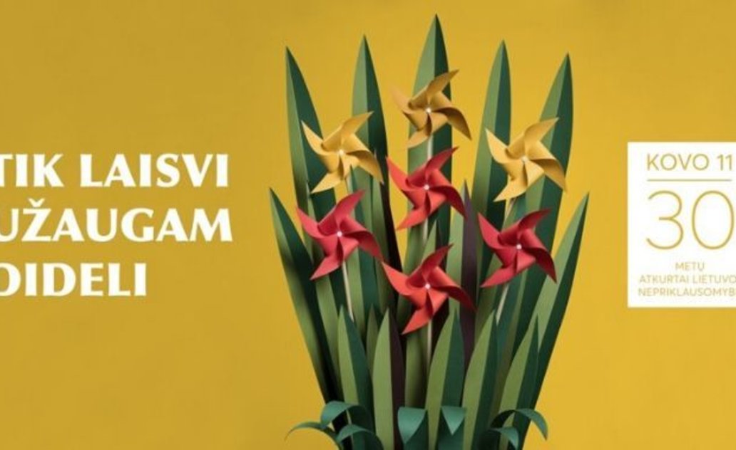 Kovo 11-osios proga – įspūdingo dydžio trispalvė, koncertas su pasaulio marijampoliečiais,...