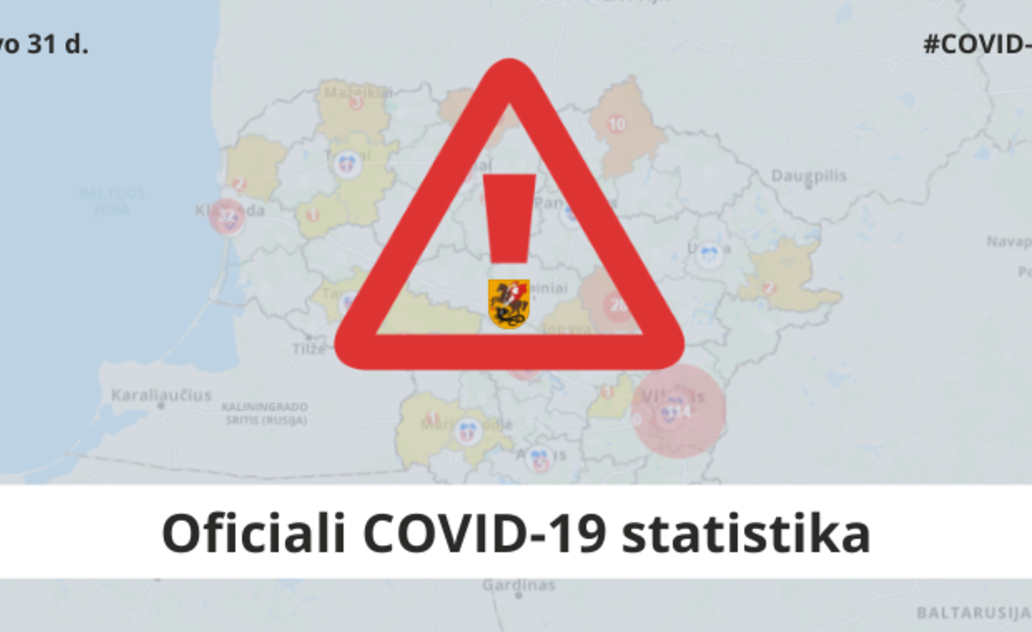 Nuo šiol oficiali COVID-19 statistika atnaujinama realiu laiku 
