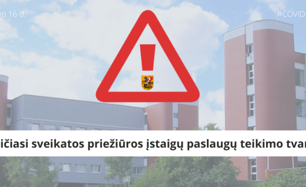 Keičiasi sveikatos priežiūros įstaigų paslaugų teikimo tvarka