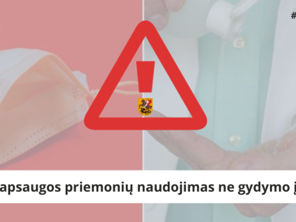 Rekomendacijos dėl asmens apsaugos priemonių naudojimo ne gydymo įstaigose 