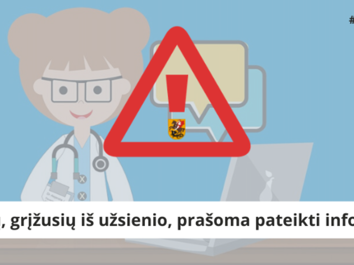 Asmenų, grįžusių iš užsienio, prašoma pateikti informaciją apie save