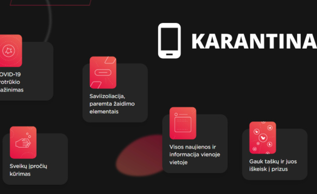 Pradeda veikti mobilioji programėlė „Karantinas“, skirta saviizoliacijai ir informacijai 