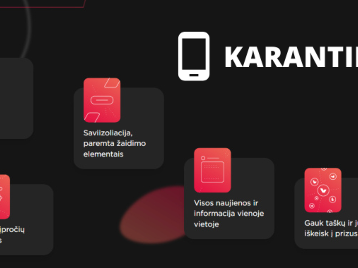 Pradeda veikti mobilioji programėlė „Karantinas“, skirta saviizoliacijai ir informacijai 