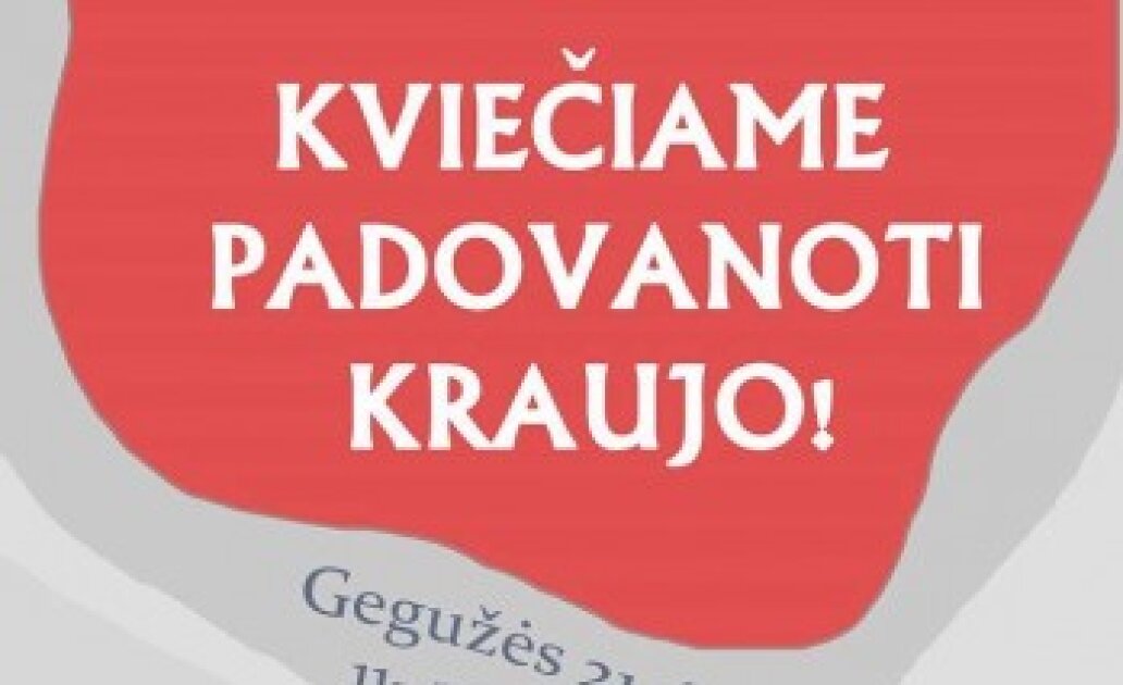 Kraujo donorystės akcija vėl Marijampolėje