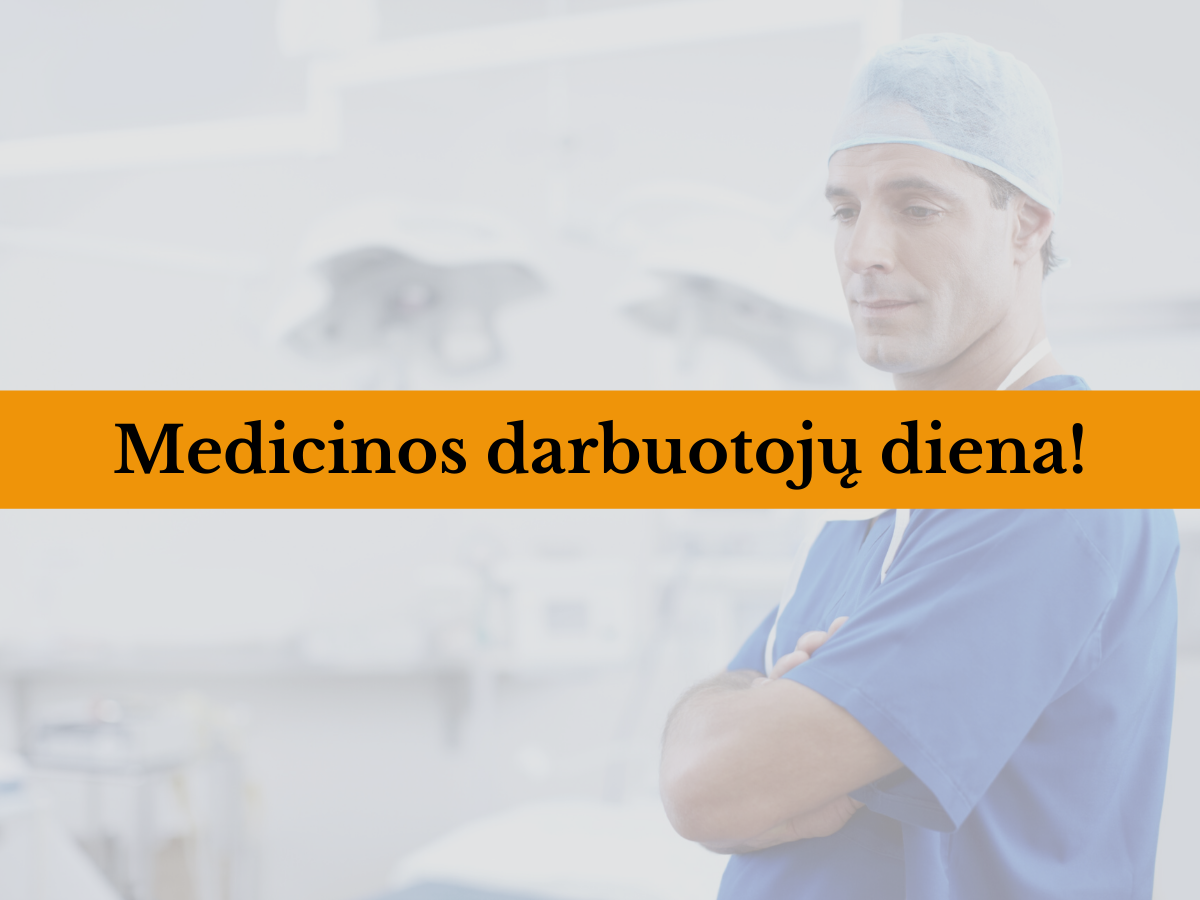 Savivaldybės mero sveikinimas Medicinos darbuotojų dienos proga