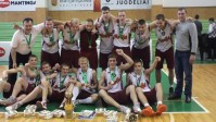 Rygiškių Jono gimnazijos komanda - čempionai