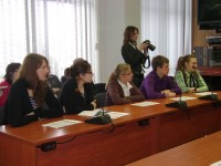 Savivaldybės jaunimo parlamentinės grupės atstovai
