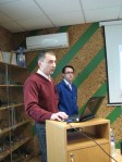 Komercijos direktorius Nedas Mockevičius ir gen. direktorius Inigo Arrue Elorza